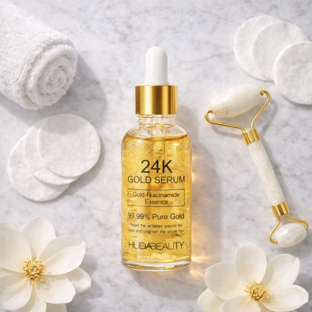 Serum facial 24k gold